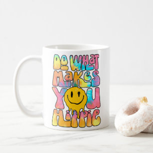Mug Faites Ce Qui Vous Rend Joyeux, Rétro Hippie Joyeu