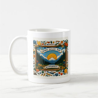 Mug Faites chaque jour votre chef-d'oeuvre - Inspirant