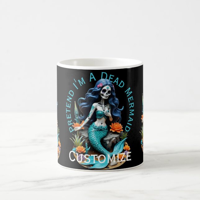 Mug Faites comme si je suis une sirène morte Thunder_C (Centre)