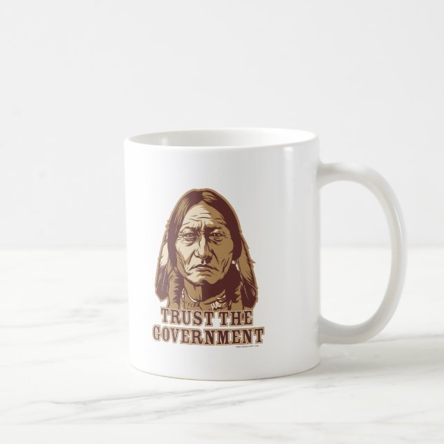 Mug Faites confiance au gouvernement (Droite)