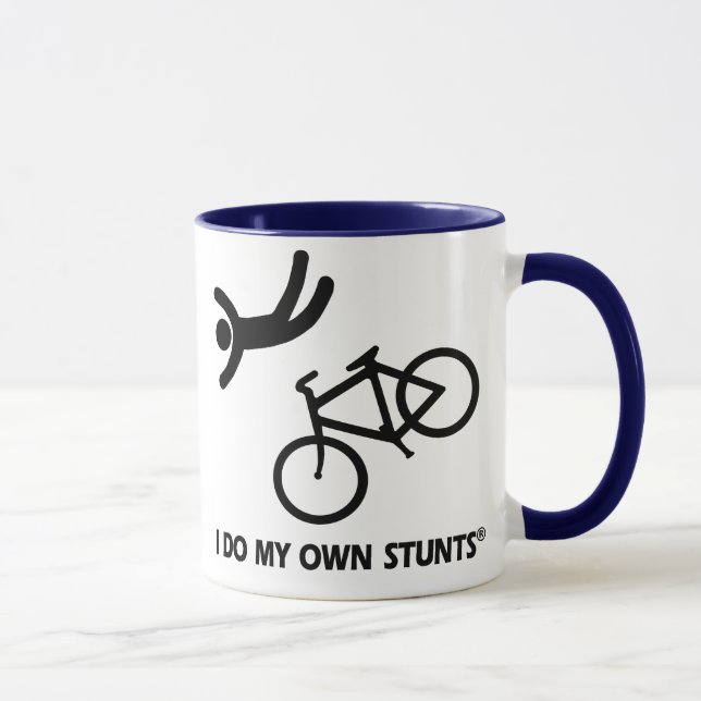 Mug Faites du vélo mes propres cascades (Droite)