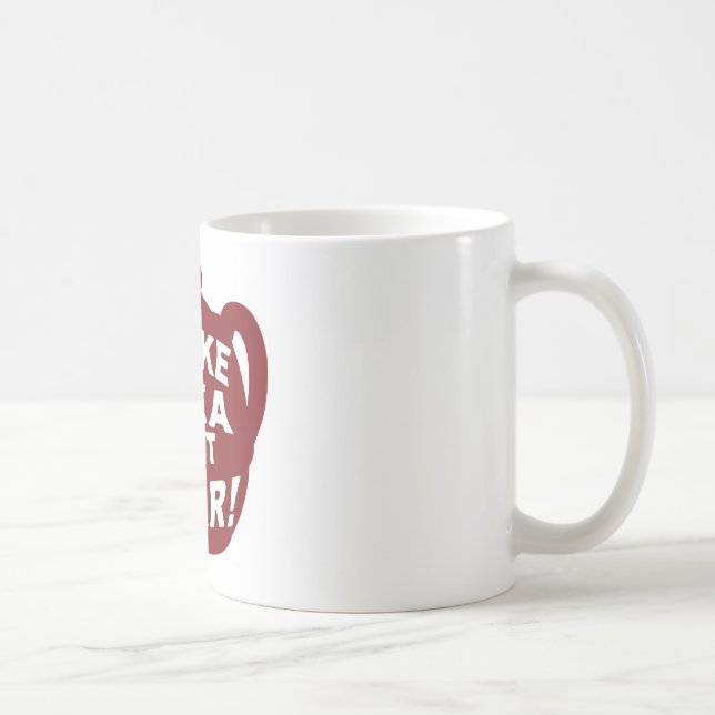 Mug Faites le thé ne pas lutter v8 (Droite)
