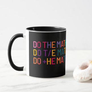 Mug Faites les maths, professeur de maths
