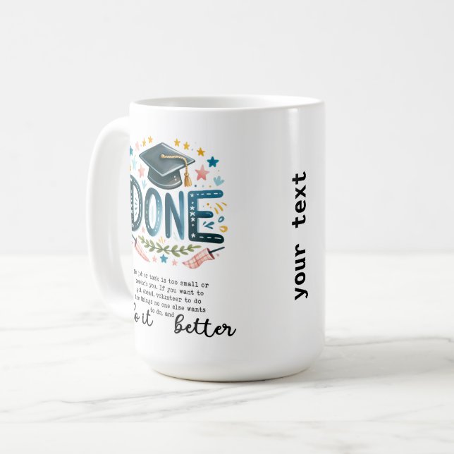 Mug Faites mieux (Devant gauche)