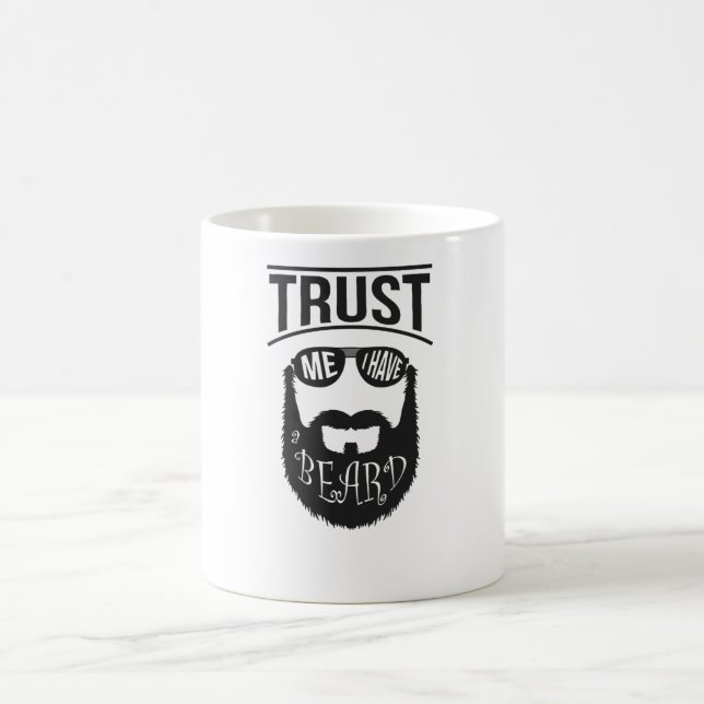 Mug Faites-moi confiance j'ai une barbe (Centre)