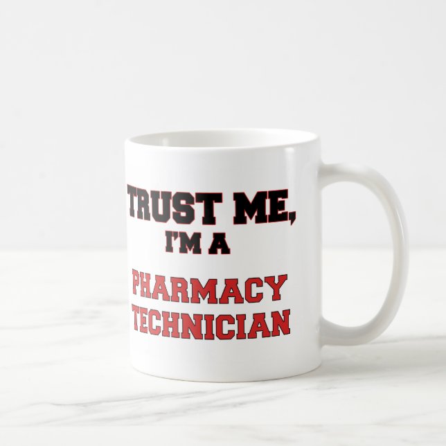 Mug Faites-moi confiance je suis un mon technicien de (Droite)