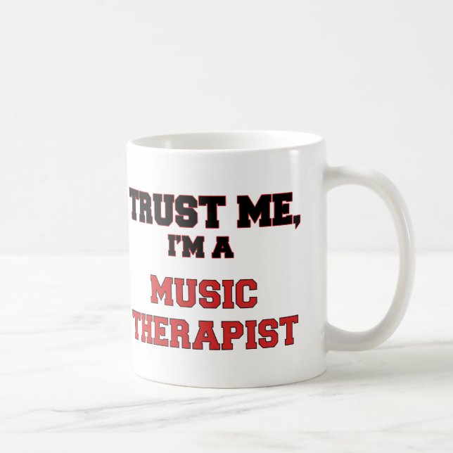 Mug Faites-moi confiance je suis un mon thérapeute de (Droite)