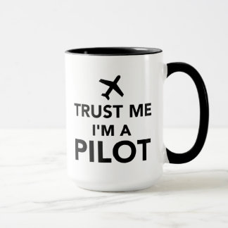 Mug Faites-moi confiance je suis un pilote