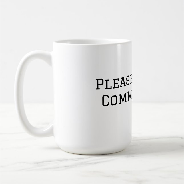 Mug Faites Preuve De Bon Sens (Gauche)