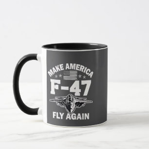 Mug Faites repartir l'Amérique du F-47 4 juillet
