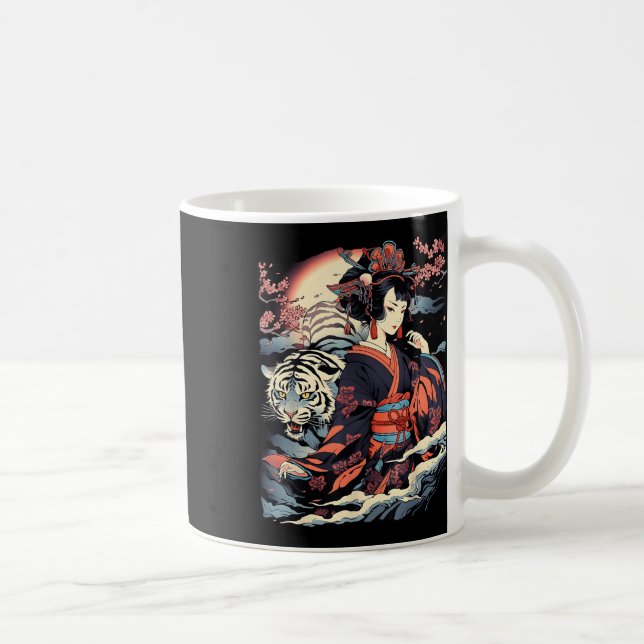 Mug Faites Une Déclaration Avec Ce Grave Geisha Et Tig (Droite)