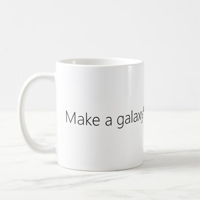 Mug Faites une galaxie ! (Gauche)