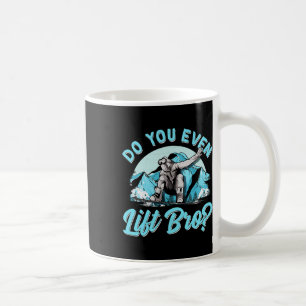 Mug Faites-Vous Même Ascenseur Bro Ski Lift Snowboarde