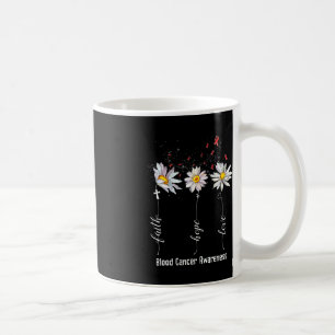 Mug Faith Hope Love Blood Cancer Awareness Flower Gif