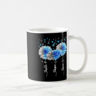 Mug Faith Hope Love mignon Daisy Diabetes Sensibilisat