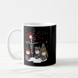 Mug Faith Hope Love Snowman Jesus Dandelion Christian 