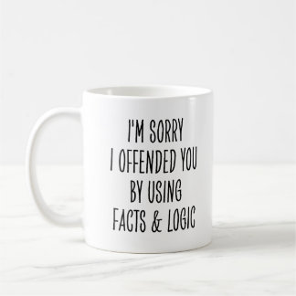 Mug Faits et logique drôles d'ingénieur ou de scientif