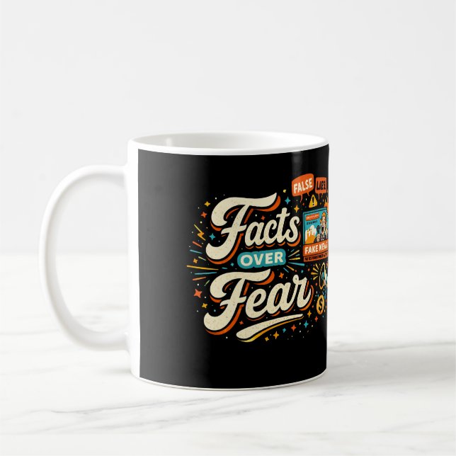 Mug Faits plutôt que peur (Gauche)