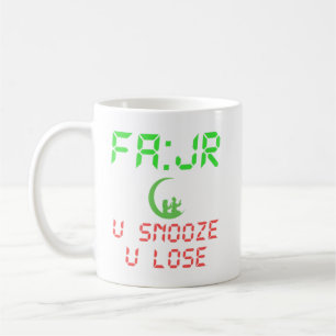 MUG FAJR U SNOOZE VOUS PERDEZ
