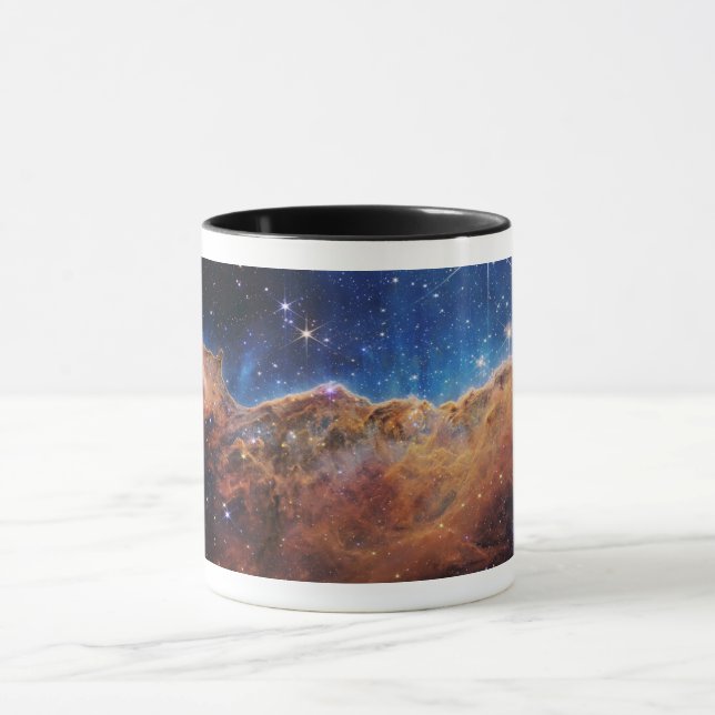 Mug Falaises cosmiques Carina Nebula Space Webb Telesc (Centre)
