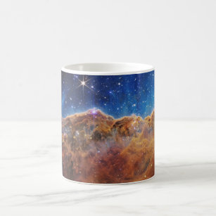 Mug Falaises cosmiques dans la Nebula de la Carina