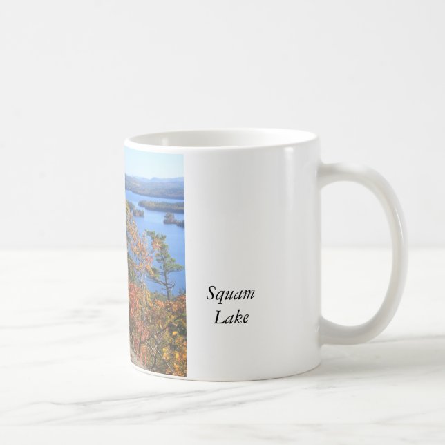 Mug Falaises de serpent à sonnettes de lac Squam en (Droite)