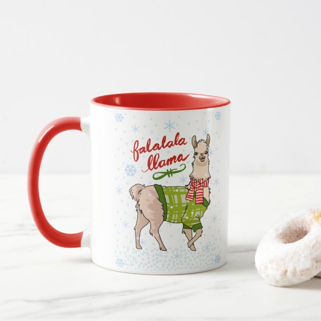 Mug Falalala Llama (Avec donut)
