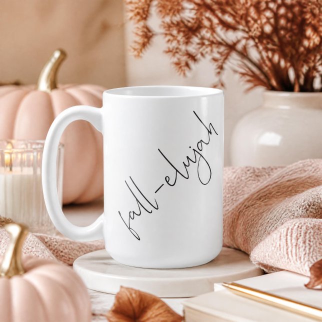 Mug Fall-elujah (Alléluia c'est l'automne) (Créateur téléchargé)