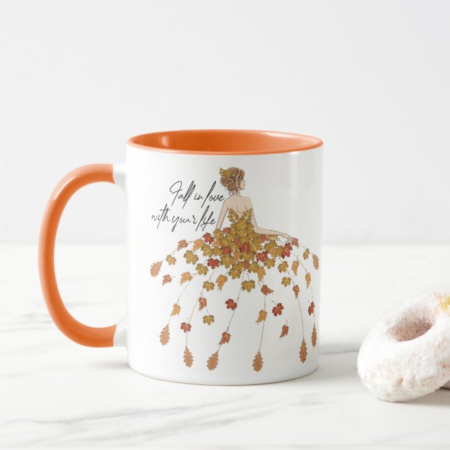 Mug Fall in Love with Your Life (Avec donut)