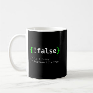 Mug !False - Logiciel de codage de code programmeur
