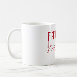 Mug Famiglia Italienne - Correspondance de Noël de fam