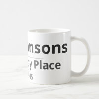 Mug Familial Personnalisé – Nom de Famille & Année