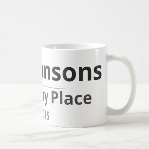 Mug Familial Personnalisé – Nom de Famille & Année