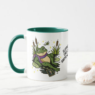 Mug Familier Grenouille : Glissant, Humide & Amphi-bi-