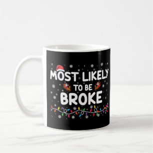 Mug Famille assortie pour Noël ayant l'air le plus fau