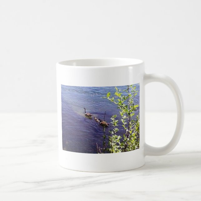 Mug Famille canadienne d'oies (Droite)