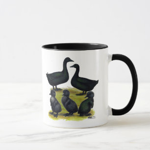 Mug Famille de canard de Cayuga