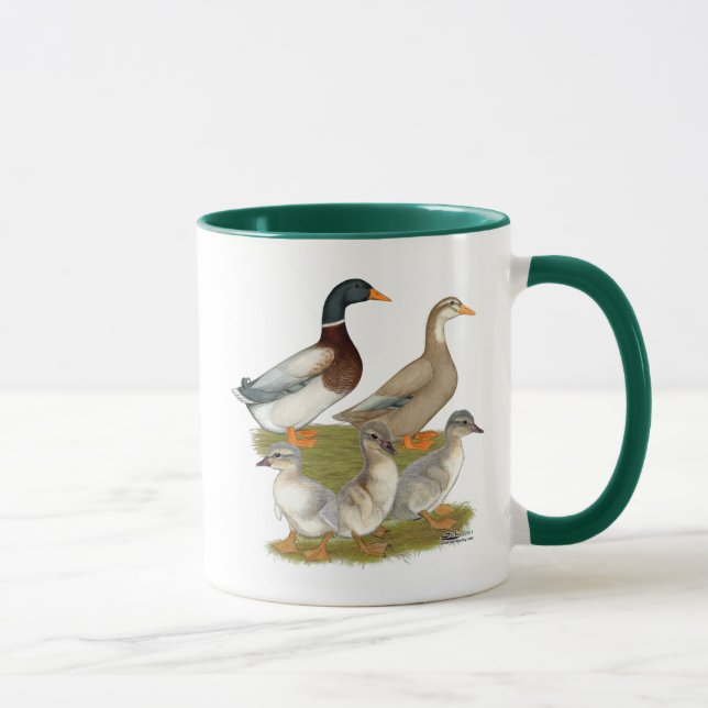 Mug Famille de canards de Saxe (Droite)