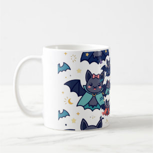 Mug Famille de Chauves-Souris Vampire pour la Fête d'H