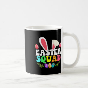 Mug Famille de l'équipe de Pâques jumelant lapin OEuf 