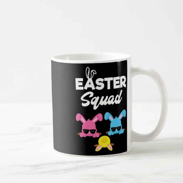 Mug Famille de l'Escadron de Pâques Correspondant Équi (Droite)