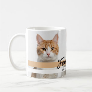 Mug Famille de photos de chats personnalisées