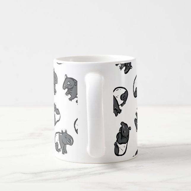Mug Famille de tapir (Poignée)