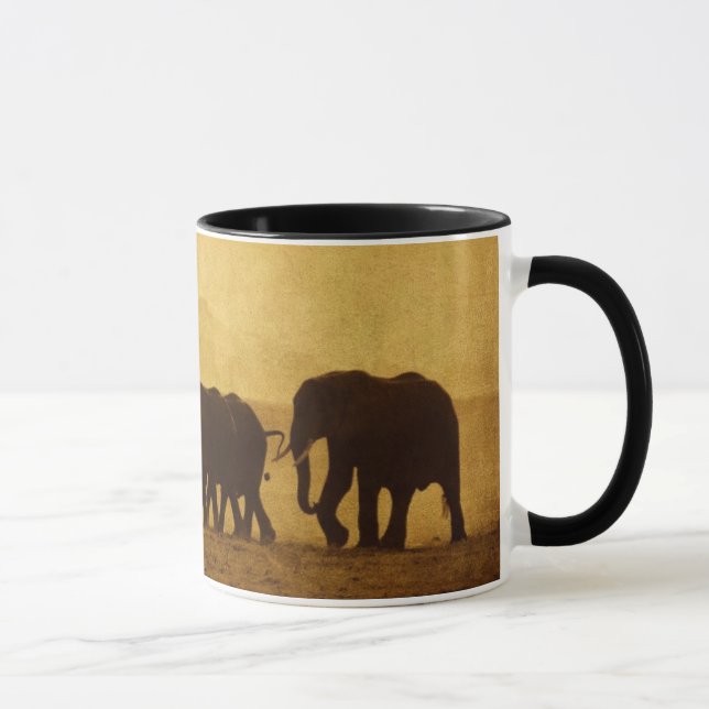 Mug Famille d'éléphant (Droite)