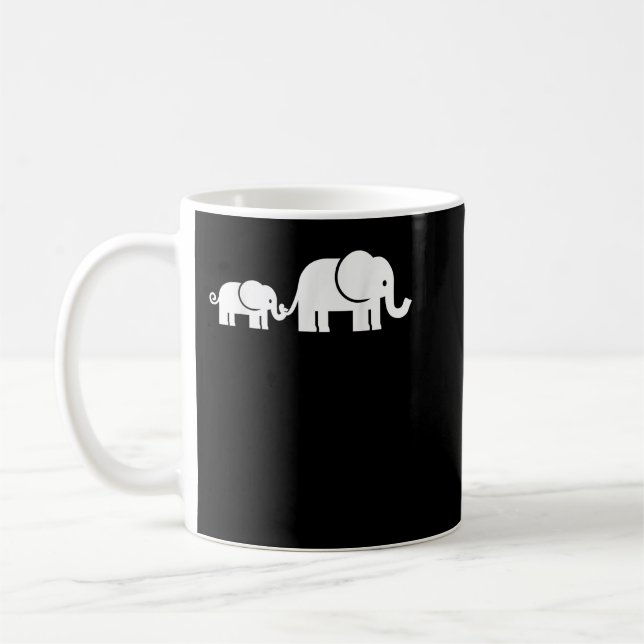 Mug Famille des éléphants  (Gauche)