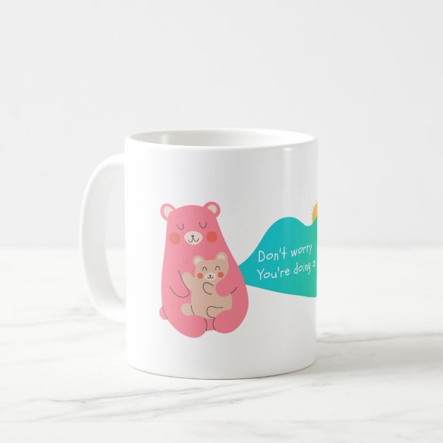 Mug Famille d'ours (Devant gauche)