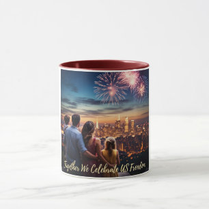 Mug Famille "Ensemble, nous célébrons la liberté des É