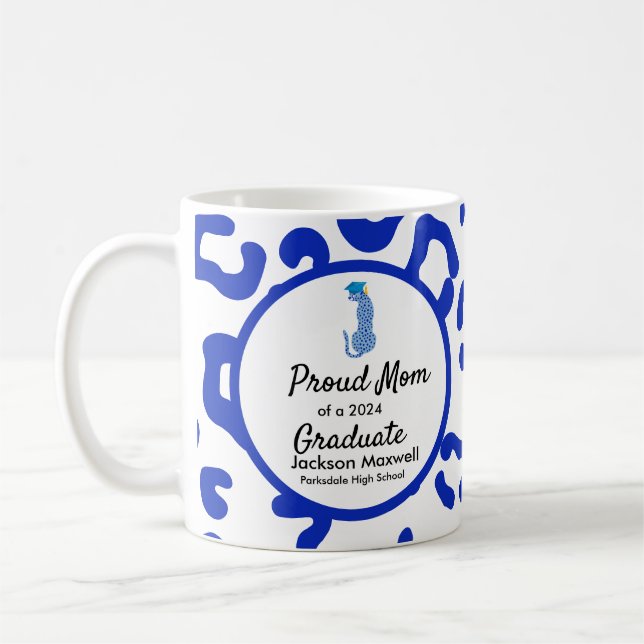 Mug Famille Fière - Édition bleue (Gauche)