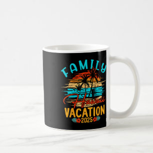 Mug Famille Hawaii Vacation 2025 Faire des souvenirs F