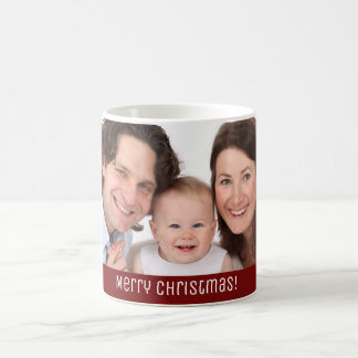 Mug Famille Noël 1 Photo Ajouter Nom